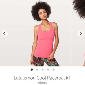 SOLD Lululemon cool racerback II Glossy